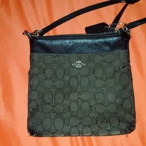 Coach crossbows purse